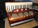 t.k. Galanti 120 bas, Muziek en Instrumenten, Accordeons, Gebruikt, Met koffer, Toetsaccordeon, 120-bas
