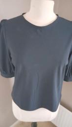 Lilytime blouse marine maat 36., Blauw, Ophalen of Verzenden, Zo goed als nieuw, Korte mouw