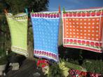 Vintage keukendoeken en theedoeken, Huis en Inrichting, Keuken | Textiel, Ophalen of Verzenden, Gebruikt