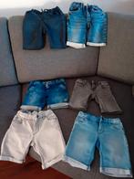 6 korte spijkerbroekje maat 110-116, Ophalen of Verzenden, Gebruikt, Maat 110