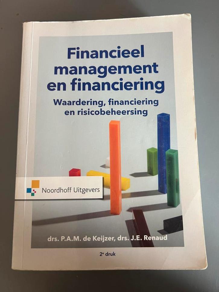 J. Renaud - Financieel management en Financiering, Boeken, Wetenschap, Zo goed als nieuw, Ophalen of Verzenden