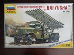 BM-13 Soviet Rocket Launcher "Katyusha". Schaal 1:35. Zvezda, 1:32 tot 1:50, Zo goed als nieuw, Truck, Ophalen