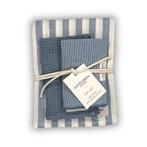Biologisch Katoen Keukenset Blauw - theedoek en vaatdoek, Huis en Inrichting, Keuken | Textiel, Aspegren Denmark, Nieuw, Fruens BÃ&#131;Â&#158;ge AllÃ&#131;Â© 37