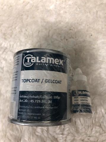 Talamex topcoat/ gelcoat 100 gr beschikbaar voor biedingen