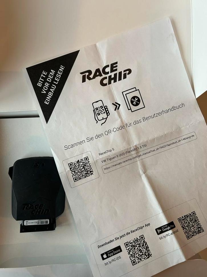 RaceChip S Chiptuning 1.5 TSI 29 pk extra, Auto-onderdelen, Elektronica en Kabels, Volkswagen, Nieuw, Ophalen of Verzenden