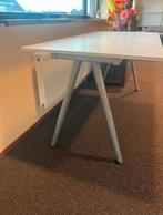 Wit verstelbaar bureau, Ophalen, In hoogte verstelbaar, Nieuw, Bureau