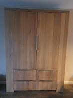 Eikenhouten kast, salontafel en tvmeubel, Huis en Inrichting, Kasten | Kledingkasten, Ophalen, 150 tot 200 cm, Zo goed als nieuw