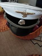 repro mooie zomer schirmmutze der ss, Ophalen of Verzenden, Landmacht, Duitsland, Helm of Baret