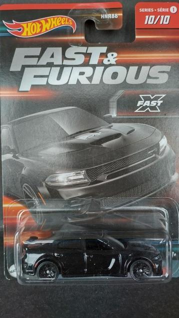 Dodge Charger Hellcat Fast Furious 1:64 3inch Hotwheels Pol  beschikbaar voor biedingen