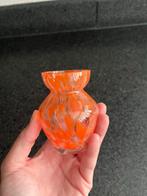 Mondgeblazen Oranje Vaasje, Ophalen of Verzenden