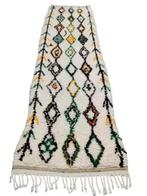 Handgeknoopt wol Azilal Berber tapijt loper 88x300cm
