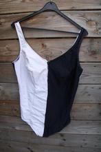 Badpak zwart/ wit Ulla Popken 54C Vaste prijs, Kleding | Dames, Grote Maten, Zwart, Ulla Popken, Ophalen of Verzenden, Zo goed als nieuw