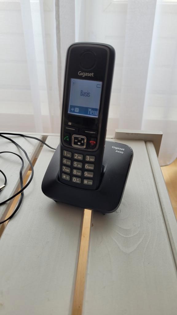 Gigaset A420 Telefoon, Telecommunicatie, Vaste telefoons | Handsets en Draadloos, Zo goed als nieuw, 1 handset, Ophalen