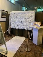 Luxe Witte Flower Wall – Perfect voor Bruiloften & Events, Ophalen, Zo goed als nieuw, Overige