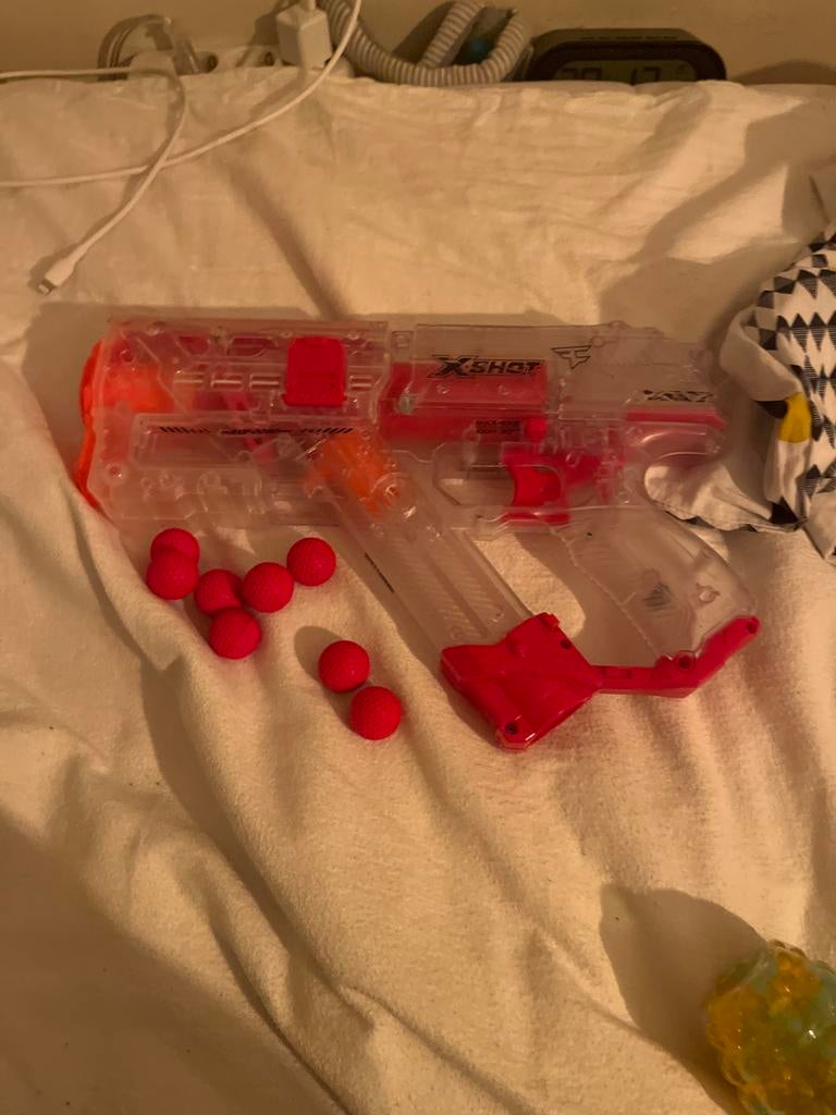 X-shot nerf geweer, Ophalen of Verzenden, Zo goed als nieuw