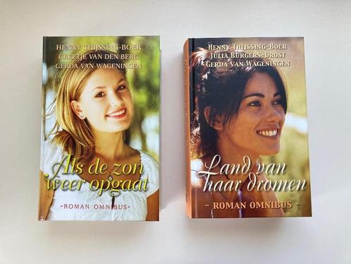 Als de zon weer opgaat en Land van haar dromen, Boeken, Streekboeken en Streekromans, Ophalen of Verzenden
