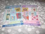 3D Borduurkaarten nummer 1 en 2 NIEUW, Boeken, Ophalen of Verzenden, Nieuw, Scrapbooking en Knutselen