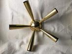50s SPUTNIK ORIGINELE VINTAGE SPACE AGE PLAFONDLAMP MESSING, Verzenden