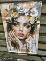 Tuinposter xl vrouw whow! €20,-, Tuin en Terras, Ophalen
