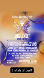 2 tickets Dagvlinder festival, Tickets en Kaartjes, Twee personen