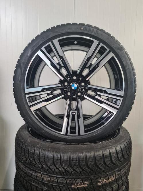 21' BMW 7 Serie i7 G70 Styling 908M met NIEUWE WINTERBANDEN, Auto-onderdelen, Banden en Velgen, Banden en Velgen, Winterbanden