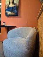 Mooie fauteuil ecru boucle, Huis en Inrichting, Fauteuils, Ophalen, 75 tot 100 cm, Zo goed als nieuw, 75 tot 100 cm