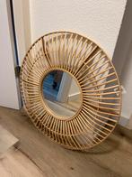 Bamboe Spiegel - 70cm - Nieuw!, Huis en Inrichting, Woonaccessoires | Spiegels, Rond, Nieuw, Ophalen of Verzenden, Minder dan 100 cm