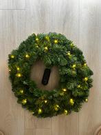 Intratuin kerstkrans 60 cm LED verlichting (30), heel goed!, Huis en Inrichting, Woonaccessoires | Kransen, Ophalen, Zo goed als nieuw