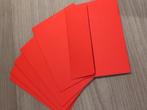 enveloppen rood voor uw zelfgemaakte kaart 114x162, Ophalen of Verzenden, Nieuw
