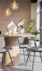 Eleonora Nola Eettafel - Nieuw - Ø130 cm, Ophalen, Nieuw, 100 tot 150 cm, 100 tot 150 cm