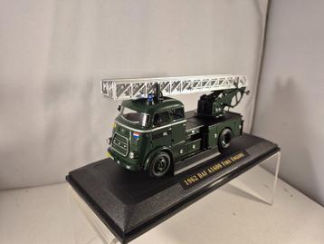 Daf A1600 1962 Ladderwagen Fire engine (Groen) Yat Ming 1:43 beschikbaar voor biedingen