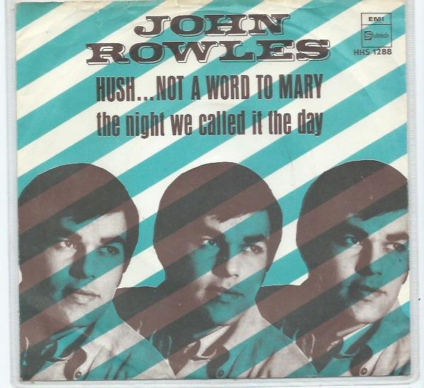 John Rowles- Hush....Not a Word to Mary, Cd's en Dvd's, Vinyl Singles, Gebruikt, Pop, Verzenden