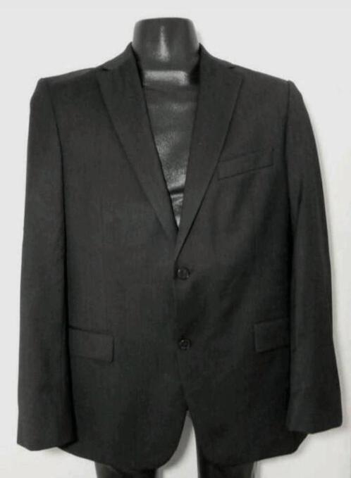 Zwart colbert van 100% wol van Hugo Boss, Kleding | Heren, Kostuums en Colberts, Zo goed als nieuw, Maat 52/54 (L), Zwart, Verzenden