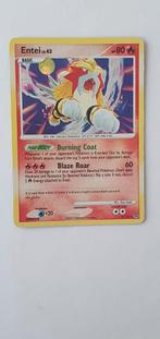 Entei 4/132 holo pokemon kaart, Ophalen of Verzenden, Gebruikt