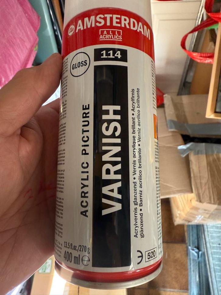 19x Amsterdam Spuitvernis 114 - Nieuw!, Hobby en Vrije tijd, Schilderen, Nieuw, Overige typen, Ophalen of Verzenden