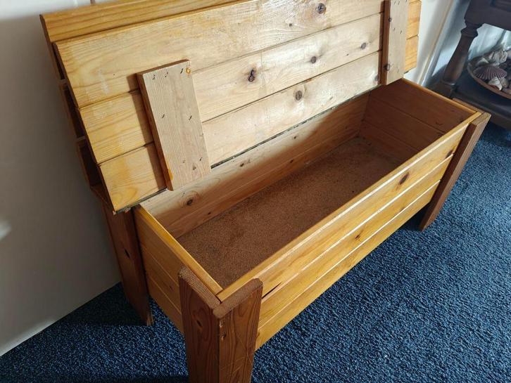 Opbergbankje voor kinderen, Kinderen en Baby's, Kinderkamer | Tafels en Stoelen, Gebruikt, Stoel(en), Ophalen