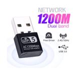 1200 Mbps Mini USB Wifi Adapter, Ophalen of Verzenden, Nieuw, Extern