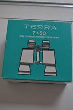 Verrekijker, Terra 7 x 50, nieuw in doos, Audio, Tv en Foto, Optische apparatuur | Verrekijkers, Nieuw, Porro (met knik), 20x of meer