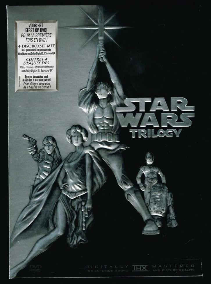 STAR WARS DVD COLLECTIE 1 t/m 6 = 10 DISC DVD COLLECTIE....., Cd's en Dvd's, Dvd's | Klassiekers, Zo goed als nieuw, Science Fiction en Fantasy