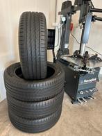4 Stuks Continental 215 55 18 Zomerbanden Inclusief Montage, 18 inch, 215/55 R18, Ophalen of Verzenden, Band(en)