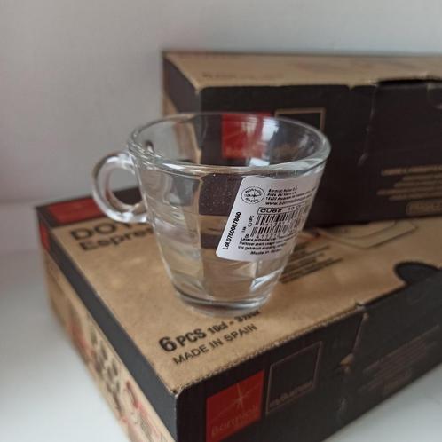 Bormioli Rocco Espresso glazen Cube - 100 ml - 12 stuks, Verzamelen, Glas en Borrelglaasjes, Nieuw, Overige typen, Verzenden