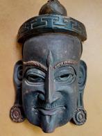 Houten masker, tribal, native "Guru Rinpoche", Ophalen of Verzenden