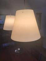 Lampen compleet van glas, Huis en Inrichting, Lampen | Lampenkappen, 25 tot 50 cm, Beige, Rustiek, Rond