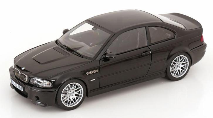 Jsn Norev 1:18 BMW M3 CSL 2003 Saphire Black, Hobby en Vrije tijd, Modelauto's | 1:18, Nieuw, Auto, Norev, Ophalen of Verzenden