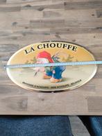 La Chouffe bier reclame bord, Ophalen of Verzenden, Zo goed als nieuw, Reclamebord, Plaat of Schild, Overige merken