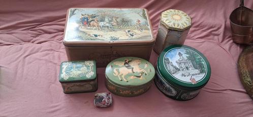 Vintage Koektrommels - Set van Diverse Modellen, Antiek en Kunst, Curiosa en Brocante, Ophalen of Verzenden