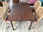Vintage Tafel, Ophalen, Gebruikt, 100 tot 150 cm, Vintage