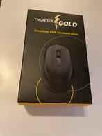 Thunder Gold Draadloze Muis - Nieuw, Computers en Software, Rechtshandig, Muis, Ergonomisch, Nieuw