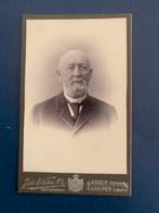 cdv carte de visite heer Assen Kampen J de Vries snor sik, Verzamelen, Foto's en Prenten, Verzenden, Voor 1940, Zo goed als nieuw