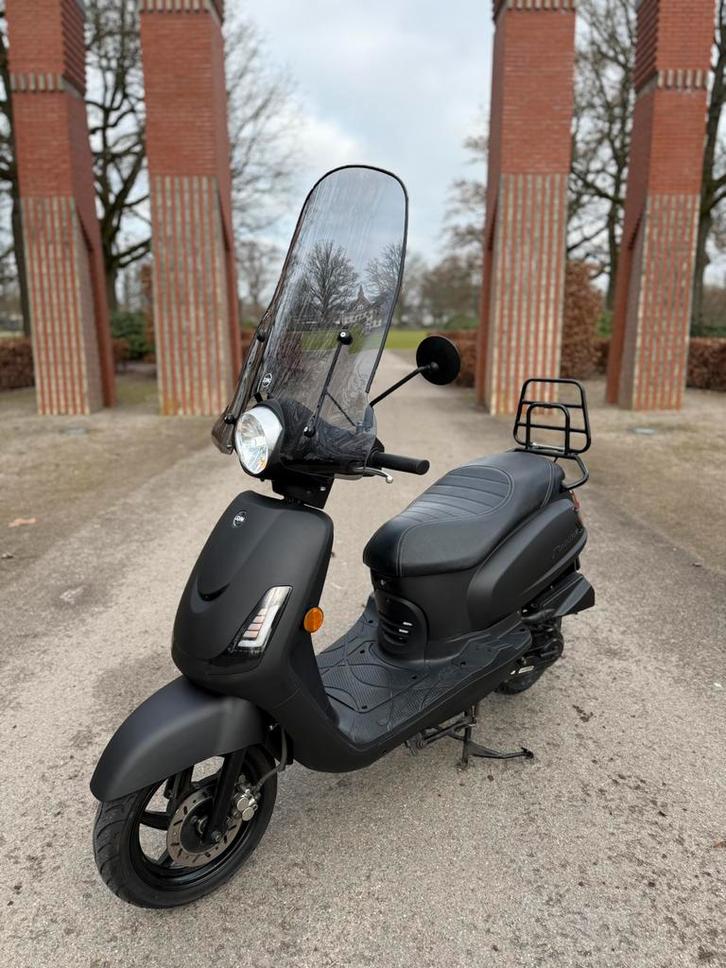 SYM FIDDLE II 45KM 2021 1ST EIGENAAR, Fietsen en Brommers, Scooters | SYM, Zo goed als nieuw, Fiddle, Maximaal 45 km/u, Benzine